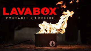 The Original Ammo Can Firepit  Lavabox Portable Campfire [upl. by Kiraa]