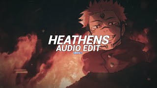 heathens  twenty one pilots 《edit audio》 [upl. by Nylireg]