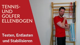 Tennisellenbogen amp Golferellenbogen  was habe ich und wie löse ich es  Training [upl. by Sivehc]