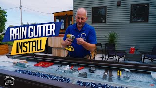 How To Install Rain Gutters and Downspouts  DIY [upl. by Norahc992]