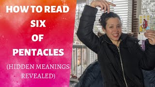 6 OF PENTACLES TAROT CARD MEANING amp symbolism Includes reversed meanings amp astrology [upl. by Petra]