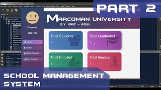 JavaFX Project PART 24  School Management System with SOURCE CODE in Java Netbeans [upl. by Atinar618]