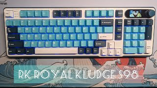 Royal Kludge RK S98  Best Budget Mechanical Keyboard With A Knob and Display Screen [upl. by Mahoney]