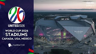 🇨🇦🇺🇸🇲🇽 World Cup 2026 Stadiums [upl. by Seko]