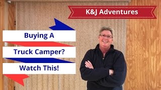 How to Choose a Truck Camper  5 Tips You Should Know [upl. by Sucrad]