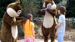 Meeting Chip And Dale [upl. by Ynafit]