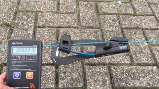 Spinlock rig sense rope measuring [upl. by Sitarski555]