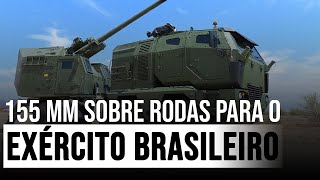 Exército Brasileiro vai em busca de obuseiro 155 mm sobre rodas Ressurgimento do quotAstrosquot 155 mm [upl. by Onibag]