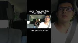 Uber Passenger Tries Scamming Driver amp Gets Kicked Out [upl. by Spike]