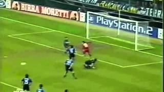 Internazionale vs Lyon 2102002 Group D Champions League 20022003 [upl. by Acire658]