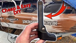 Super Easy DIY Kayak Transducer Mount StepbyStep Guide [upl. by Ayo]