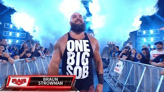 Braun Strowman Entrance  WWE Monday Night Raw June 17 2024 [upl. by Pond266]