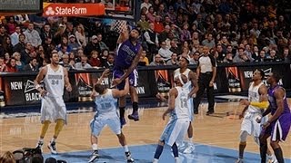 Cousins posterizing dunk on Randolph [upl. by Rhoda]