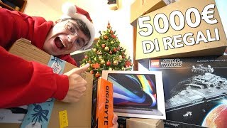 MEGA UNBOXING REGALI di NATALE e auguri a tutti [upl. by Adigun]