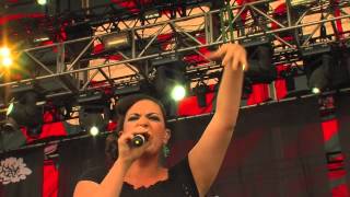 Caro Emerald Live  Back It Up  Sziget 2012 [upl. by Mok408]