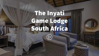 The Inyati Game Lodge Safari South Africa [upl. by Wivinia]