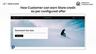 Shopify Store Credit Demo with Webplanexs Cashback Wallet Reward System [upl. by Iznekcam]