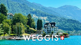 Weggis Switzerland 4K  The most charming Swiss village in Lake Lucerne [upl. by Enelrats]