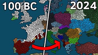 The History of Europe Every Year In Game Style [upl. by Ivy86]