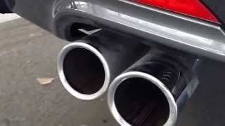 BMW 335d xdrive F31  stock exhaust  standard auspuff [upl. by Swarts]