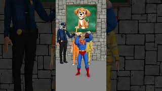 Skibidi thief with fire cat vs Superman dog Who do you like more shorts skibiditoilet [upl. by Clayson]