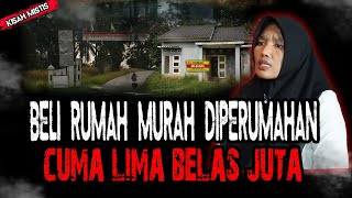 RUMAH DIPERUMAHAN CUMA 15 JUTA CUMA KUAT 3 BULAN KAMI TINGGAL DISINI TERNYATA SARANG SETAN [upl. by Shane]