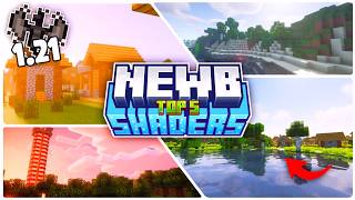 New  MCPE 121  Top 5 Newb Shaders [upl. by Aklam]