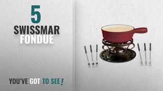 Best Swissmar Fondue 2018 Swissmar KF66517 Lugano 2Quart Cast Iron Cheese Fondue Set 9Piece [upl. by Capon]