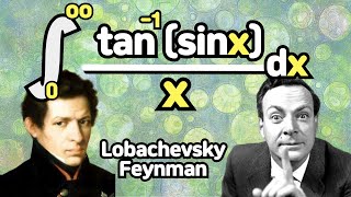 Lobachevsky Integral with Feynmans Integration Trick [upl. by Hooker]