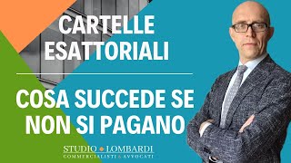 CARTELLE ESATTORIALI NON PAGATE  Quali conseguenze [upl. by Formica]