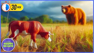 Fazenda de Brinquedo INCRÍVEL COMPILADO O URSO Parte 14 [upl. by Wenz]