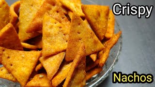 Nachos Chips Recipe  Crispy Spicy Nachos Kids Favourite Chips Tea Time Snacks [upl. by Nwahsed412]