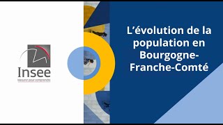 Lévolution de la population de 2015 à 2021 en BourgogneFrancheComté [upl. by Lon422]