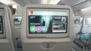 Cabin Tour  New Emirates Boeing 777300ER [upl. by Analle]