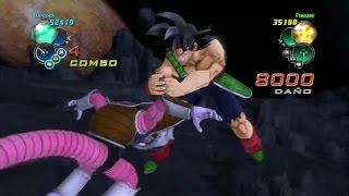 DBZ Ultimate Tenkaichi  Bardock vs Frieza [upl. by Brodench]