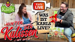 Hinter den Kulissen 🔴 Folge 2 Was ist Karls Live 🍓 Antje trifft Eric von Karls Live [upl. by Japeth196]