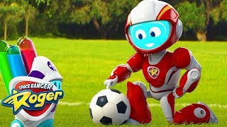 Videos For Kids  Rogers Soccer Shock  Rogers Ranger Rescue  Space Ranger Roger [upl. by Samuelson750]