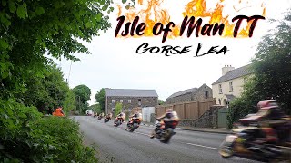 Isle of Man TT Superbike race  Gorse Lea [upl. by Zenobia]