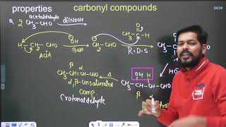 Carbonyl Compounds । Class12  JEE  NEET L3  Prop of Carbonyl Comp part 2Aldol and Cannizaro rxn [upl. by Areval]