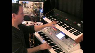 Vangelis Blade Runner opening theme KORG M3 and Omnisphere [upl. by Roane]