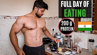 MY FULL DAY DIET  LEAN BULK AND MUSCLE GAIN [upl. by Eelarat40]