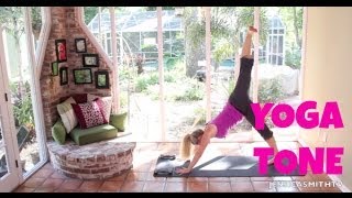 Yoga For Weight Loss  40 Minute Fat Burning Yoga Tone Workout [upl. by Berghoff]