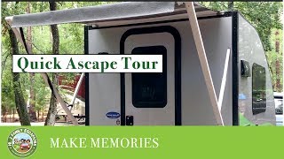 Quick Tour Aliner Ascape Camper [upl. by Noreik]