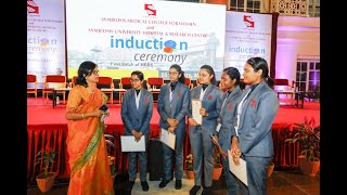 Induction Ceremony of Symbiosis Medical College for Women [upl. by Ahsitak]