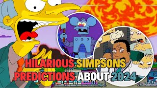 The Simpsons Astounding Predictions Exploring Their Impact on 2024 and Beyond [upl. by Suhcnip]