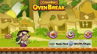 Cookie Run Ovenrbeak  Bellflower Cookie Trial Top 5 381M [upl. by Naomi93]