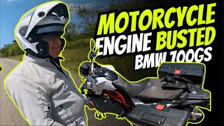 Motorcycle Mishap in Cuba Engine busted on BMW 700GS in Santa Clara S6E5 CUBA  MotoDreamer [upl. by Sami700]