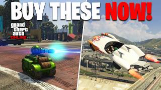 TOP 10 MOST FUN VEHICLES IN GTA ONLINE 2024 [upl. by Aisanahta]