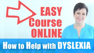 How to Help with DYSLEXIA at Home  Whats in the Online Courses [upl. by Biagio633]