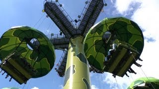 Toy Soldiers Parachute Drop  Disneyland Paris HD Complete Ridethrough Toy Story Playland [upl. by Iow7]